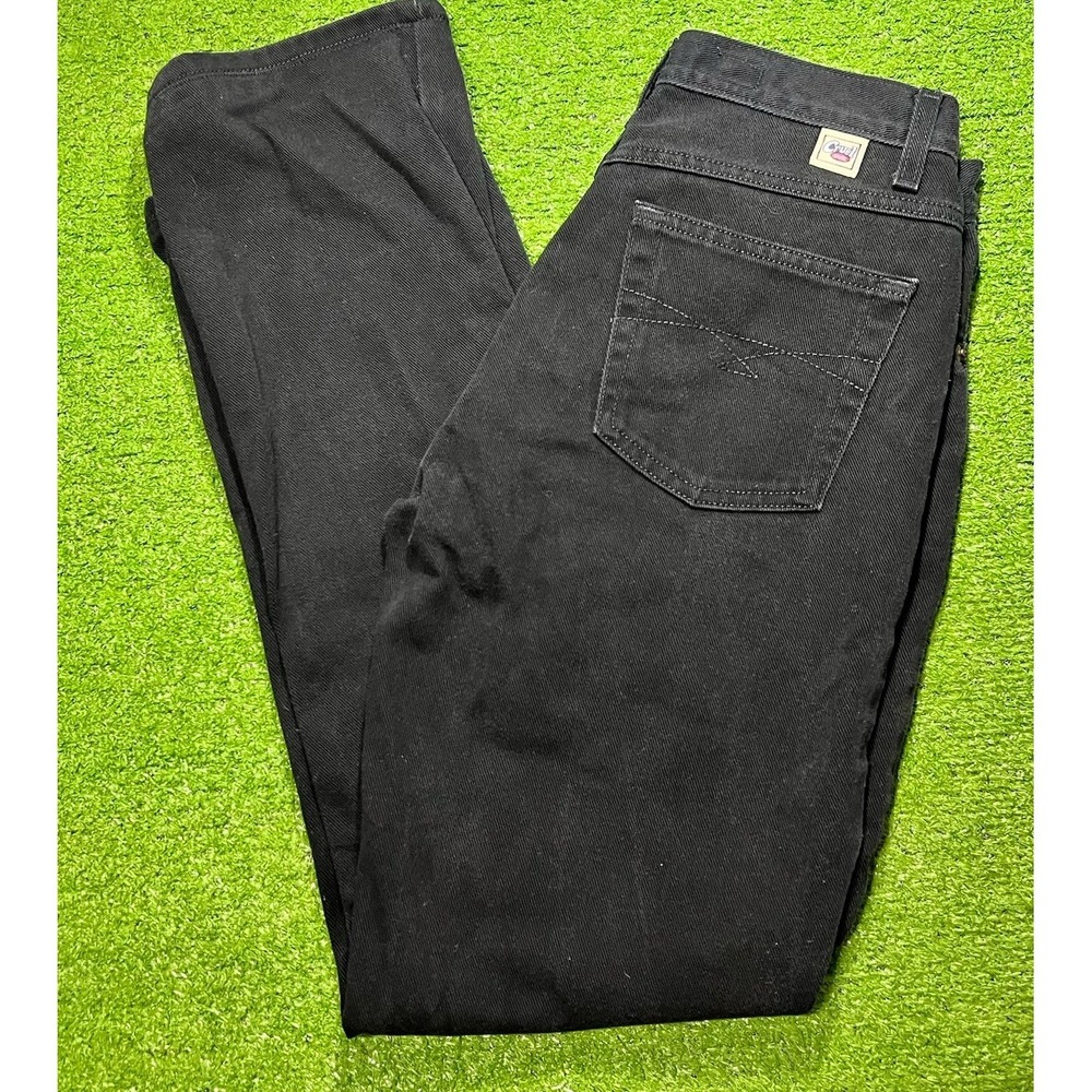 Vintage Cruel Gi Jeans Women's SZ 9 Y2K Denim Black Low Rise Boot Cut 31"L Slim